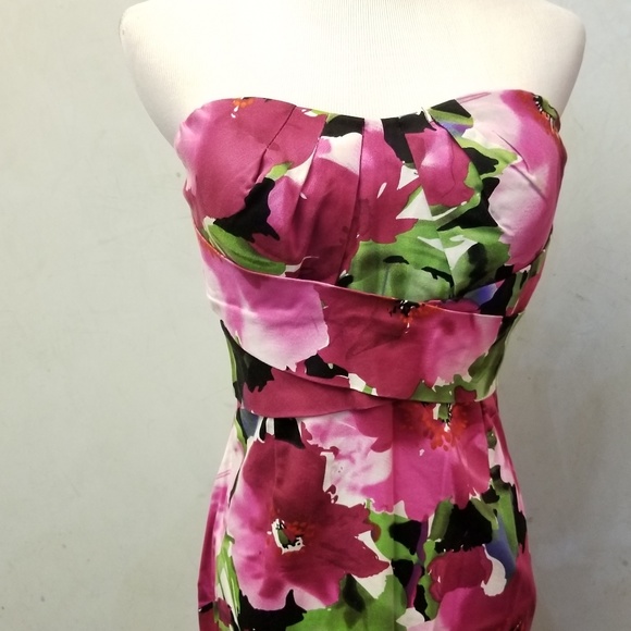 Donna Ricco Dresses & Skirts - Donna Ricco floral tube top dress (K29)